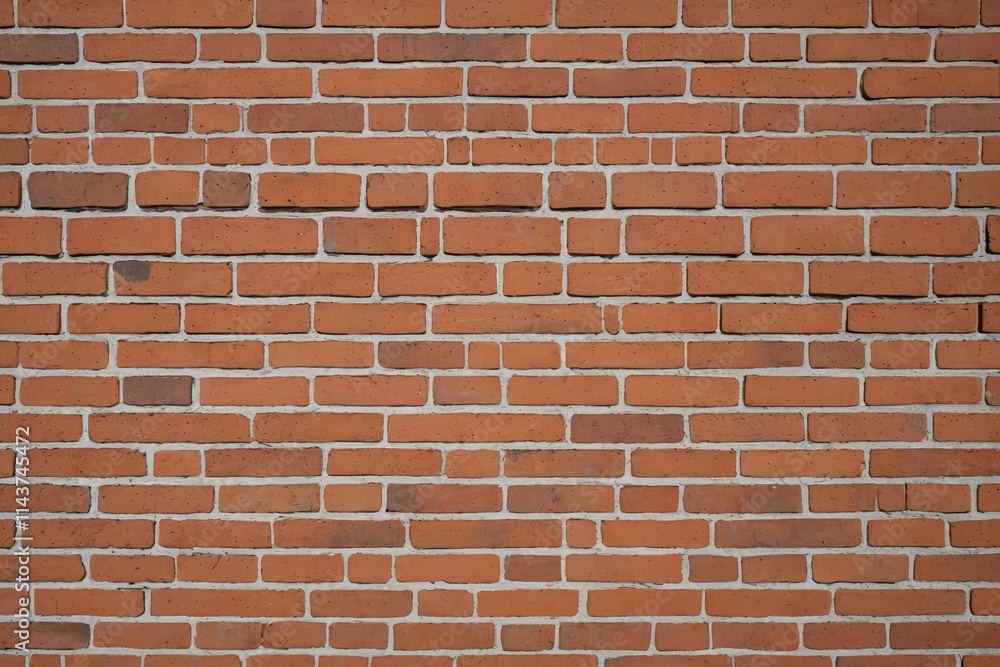 there is a red brick wall with a white border there is a red brick wall with a white border