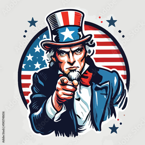 uncle sam vector