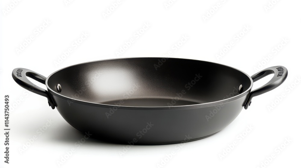Roasting pan on white isolated background Roasting pan on white isolated background