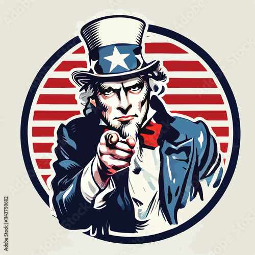 uncle sam vector