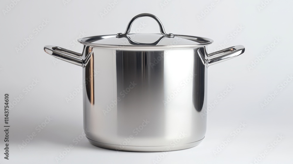 Stock pot on white background Stock pot on white background