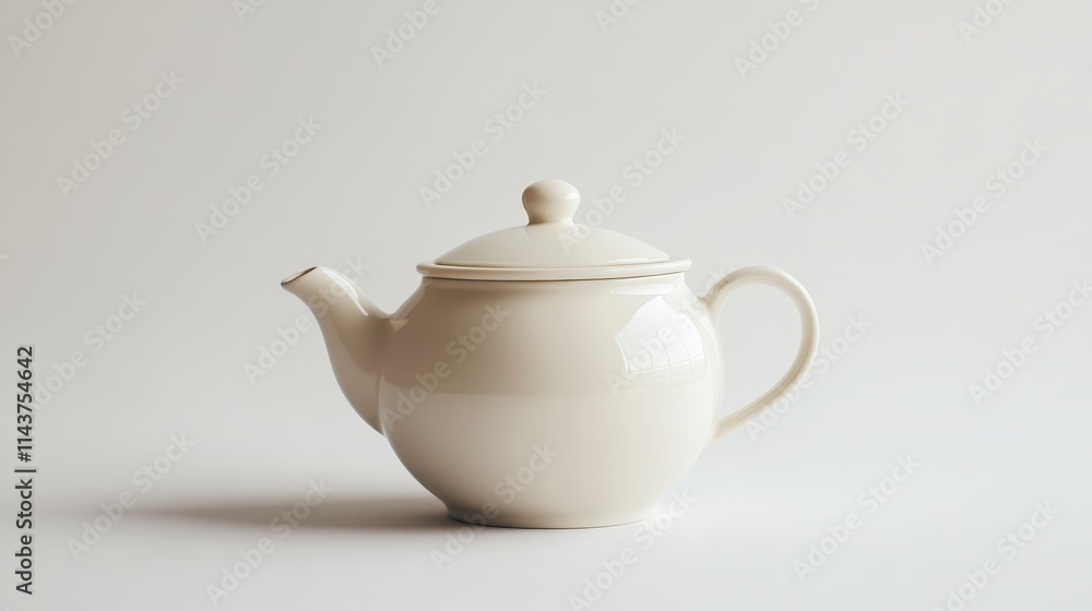 Sugar bowl on white background Sugar bowl on white background
