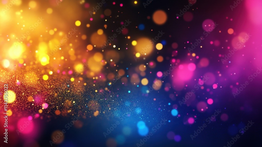 Obraz premium Generative AI Inspired Abstract Design for Celebrations