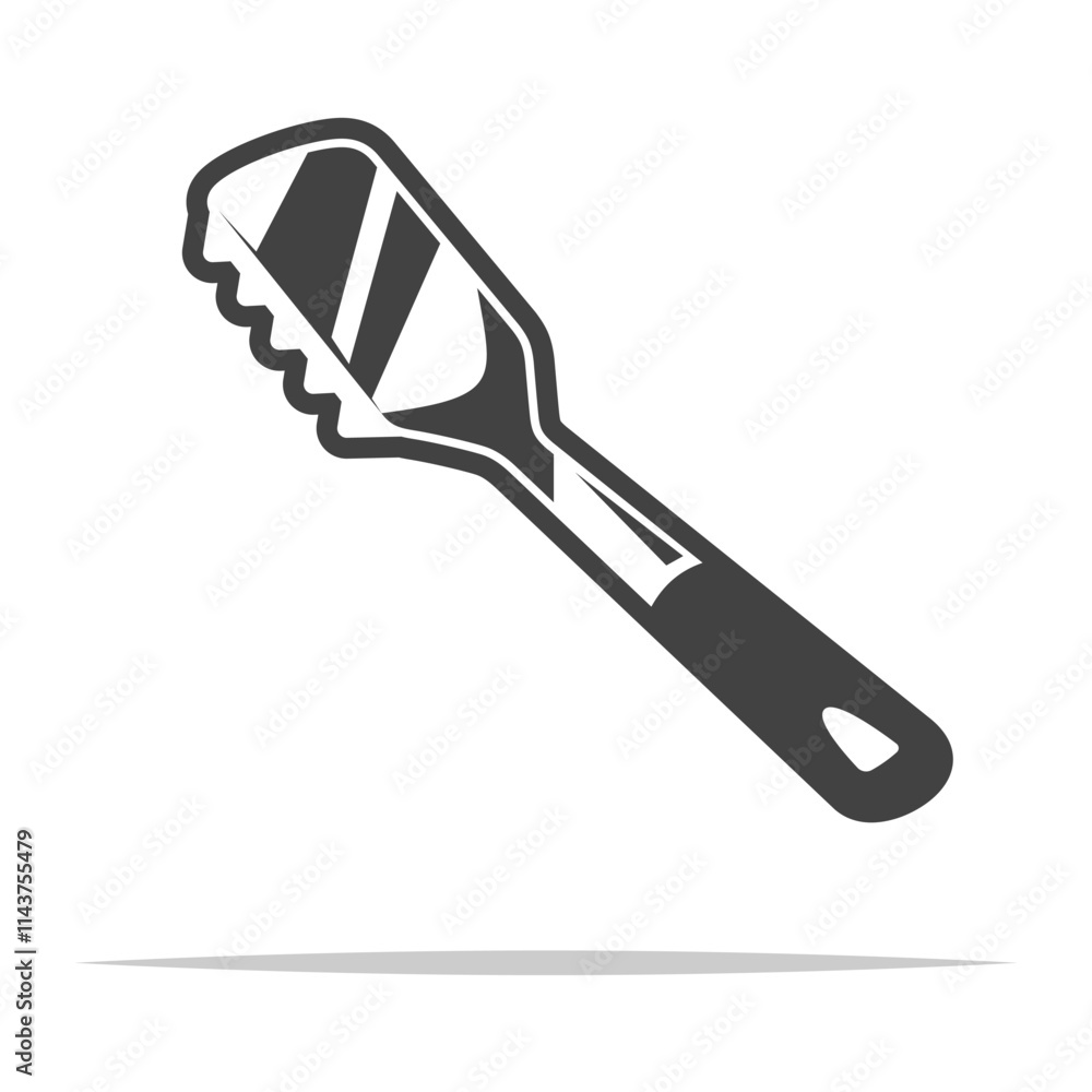 Fish scaler icon transparent vector isolated Fish scaler icon transparent vector isolated