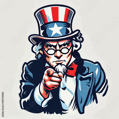 uncle sam vector