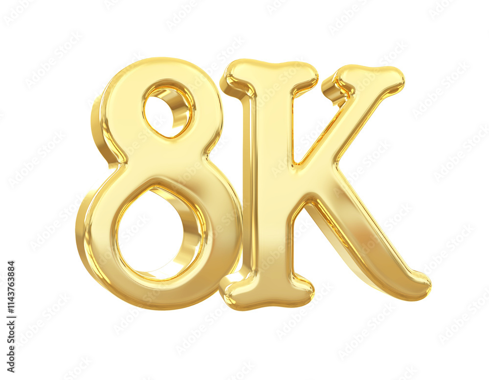 8K Follow Gold