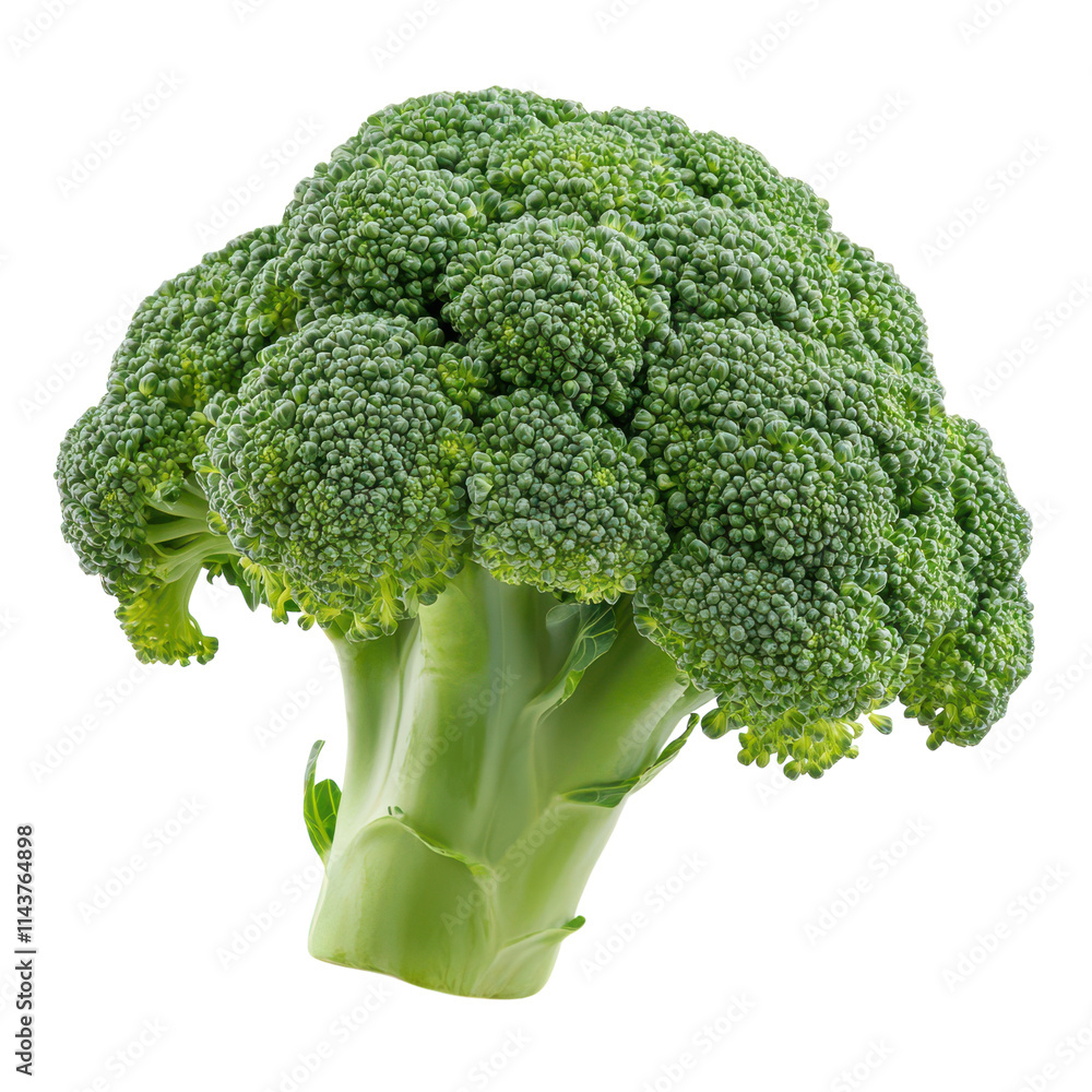 Fresh Broccoli Isolated on a Clean White Background Ideal for Healthy Recipe Inspiration and Nutritional Blogs and Transparent background. Fresh Broccoli Isolated on a Clean White Background Ideal for Healthy Recipe Inspiration and Nutritional Blogs and Transparent background.