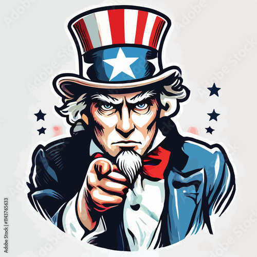 uncle sam vector