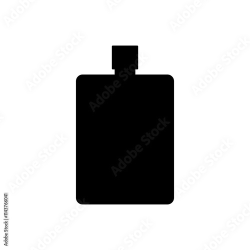 perfume bottle vector icon on a white background