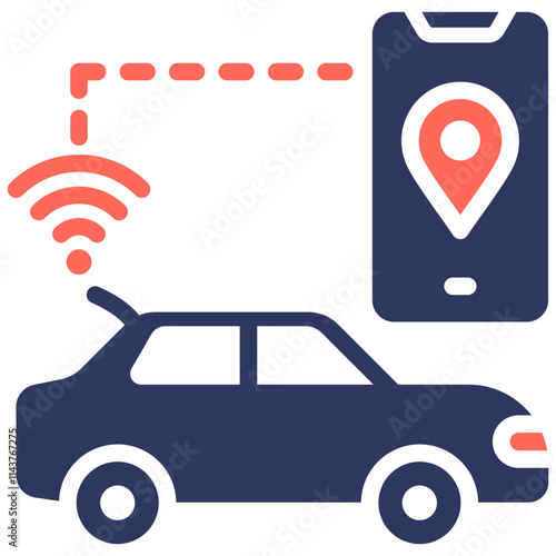 Smart Transportation Icon