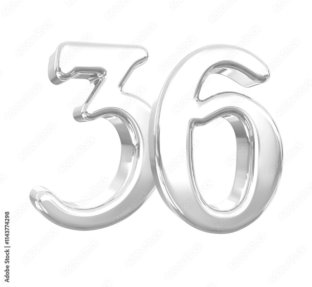 Silver Number 36 Silver Number 36
