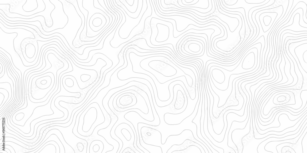 Abstract Vector geography landscape Topo contour map on white background, Topographic contour lines. Seamless pattern with lines Topographic map. Geographic mountain relief diagram line wave carve.
Abstract Vector geography landscape Topo contour map on white background, Topographic contour lines. Seamless pattern with lines Topographic map. Geographic mountain relief diagram line wave carve.