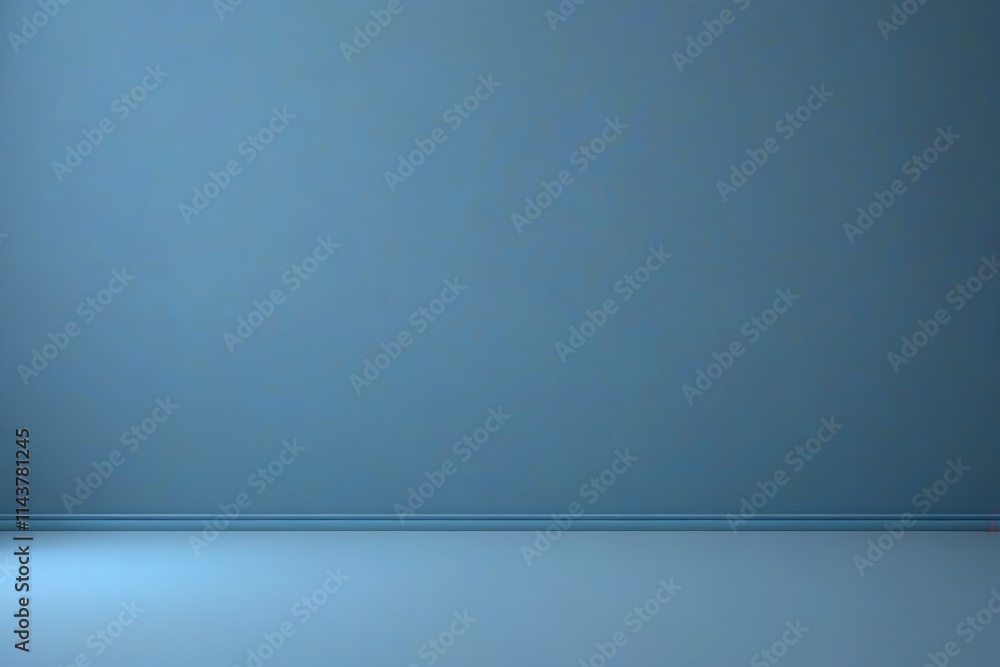 a close up of a blue room with a white floor and a blue wall a close up of a blue room with a white floor and a blue wall
