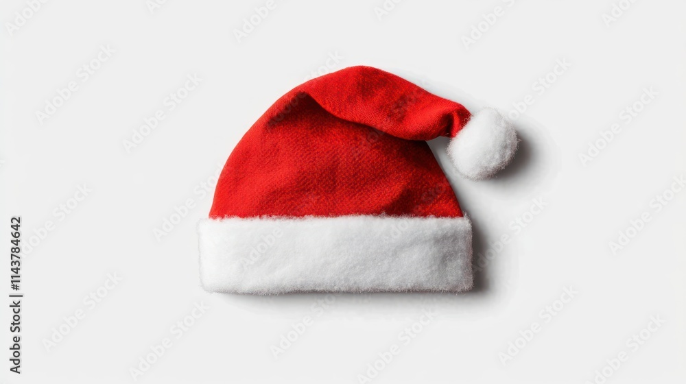 Classic Santa hat on white background. (3) Classic Santa hat on white background. (3)