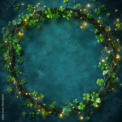 Wallpaper Mural Frame St. Patrick's Day background with copy space Torontodigital.ca