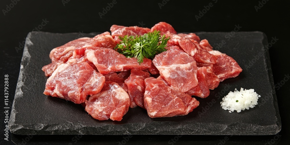 Fresh raw meat, including pork and beef, serves as a versatile ingredient for creating tasty and spicy meals. This fresh raw meat can enhance any cooking adventure, offering a delightful snack Fresh raw meat, including pork and beef, serves as a versatile ingredient for creating tasty and spicy meals. This fresh raw meat can enhance any cooking adventure, offering a delightful snack