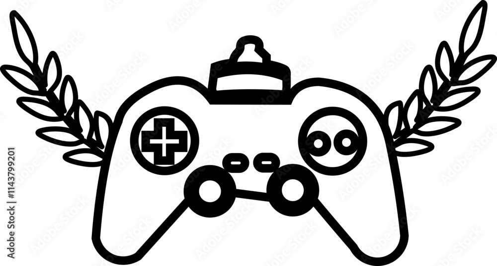 Obraz premium E Sport Icon