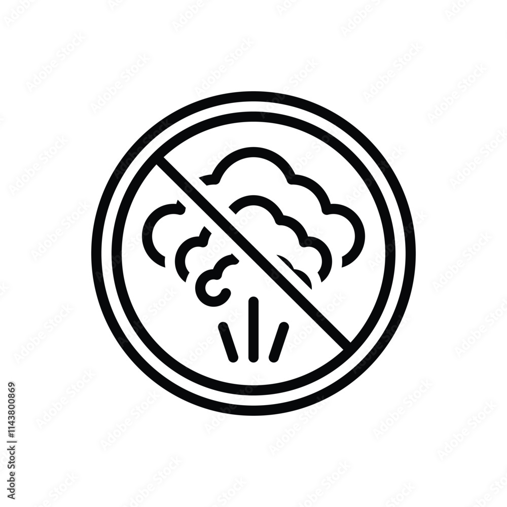 Black line icon for stop war Black line icon for stop war