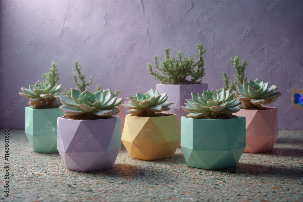 Fototapeta premium plants in a beautiful pot 