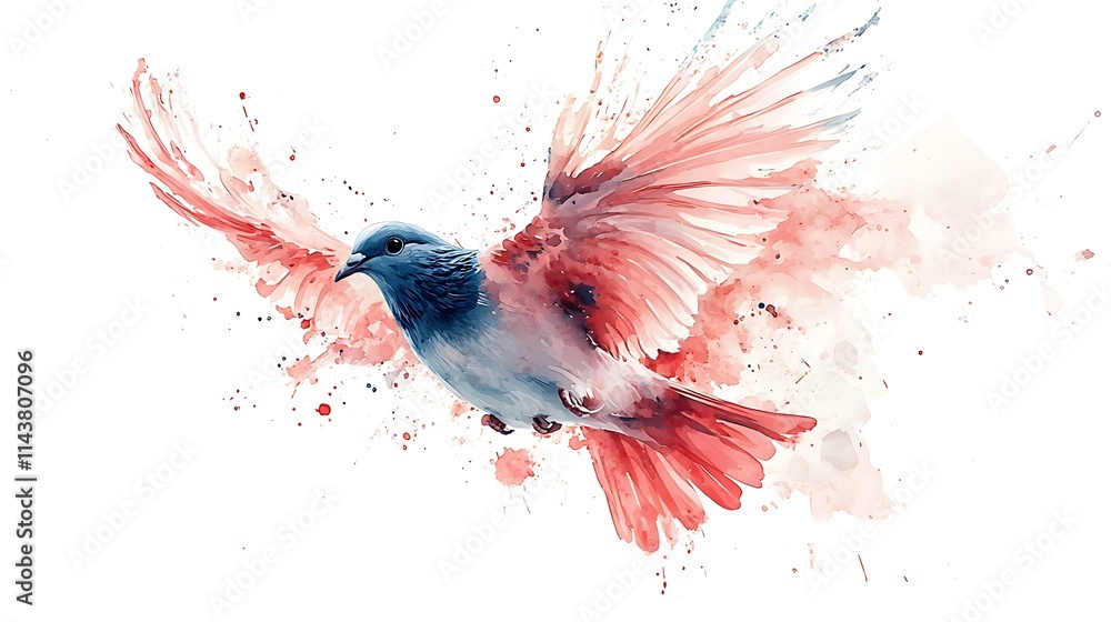 Majestic bird in flight abstract art creative environment aesthetic Majestic bird in flight abstract art creative environment aesthetic