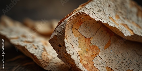 Wallpaper Mural Flaking Bark Reveals Underlying Wood Texture Torontodigital.ca