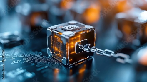 Close up view of a complex electronic circuit board with various components and connections showcasing the intricate design and engineering behind modern technology and digital devices