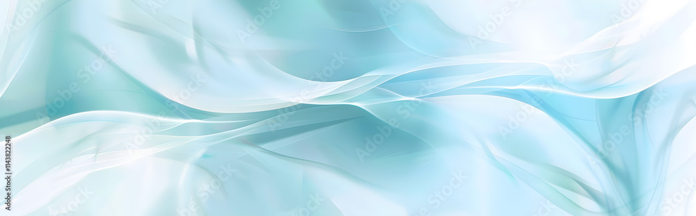 Fototapeta premium abstract blue background with soft light