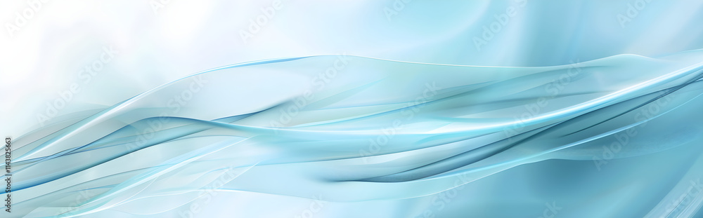 Fototapeta premium abstract blue background with soft light