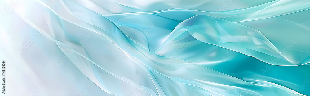 Fototapeta premium abstract blue background with soft light