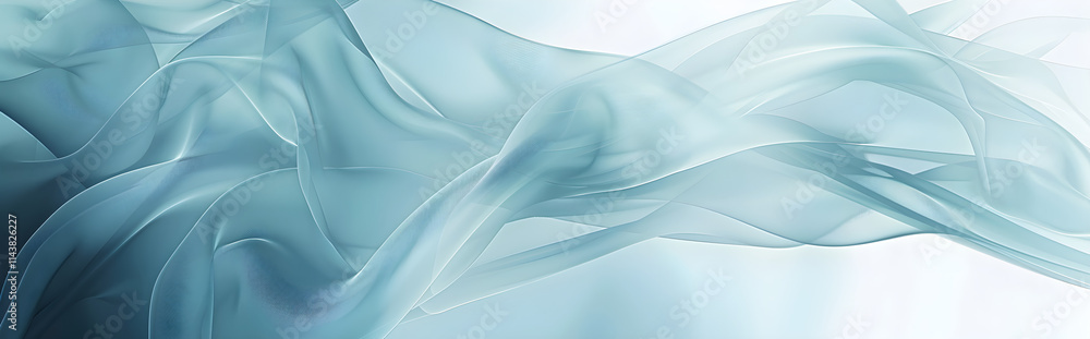 Fototapeta premium abstract blue background with soft light