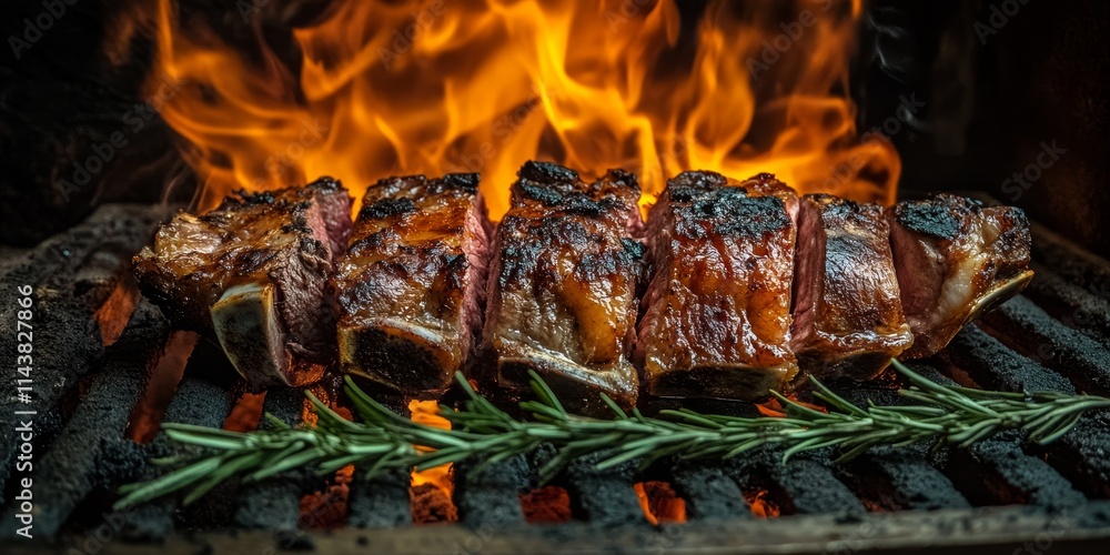 Roasting meat with charcoal creates a delicious flavor, enhancing the overall experience of roasting meat. The combination of charcoal and flame provides an ideal environment for roasting meat Roasting meat with charcoal creates a delicious flavor, enhancing the overall experience of roasting meat. The combination of charcoal and flame provides an ideal environment for roasting meat
