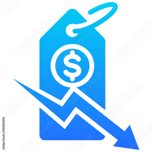 Price Down Icon