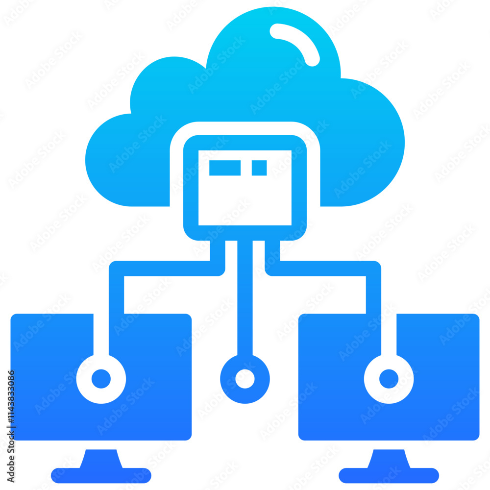 Cloud Computing Icon Cloud Computing Icon