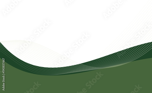 Curve Footer with Blend Wave