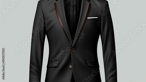 suit and tie HD 8K wallpaper Stock Photographic Image