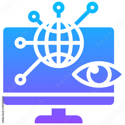 Network Monitoring Icon