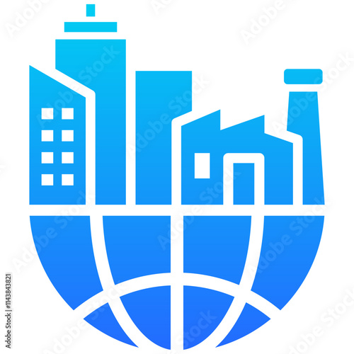 Urban Sprawl Icon