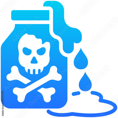 Chemical Pollution Icon