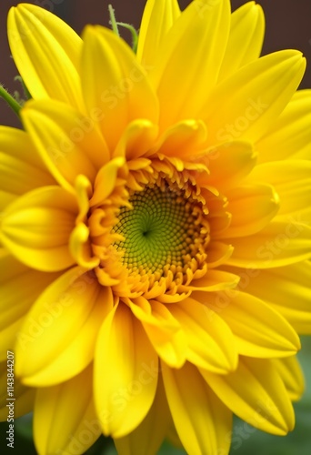 Vibrant Yellow Flower Close Up Nature s Golden Beauty