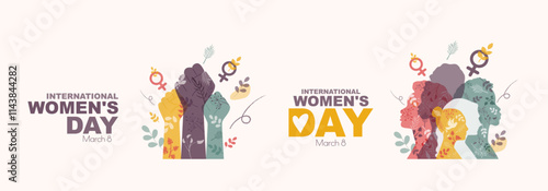 International Women's Day set.