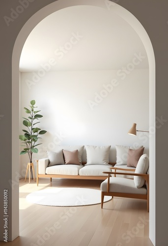 Modern Minimalist Living Room Interior Design