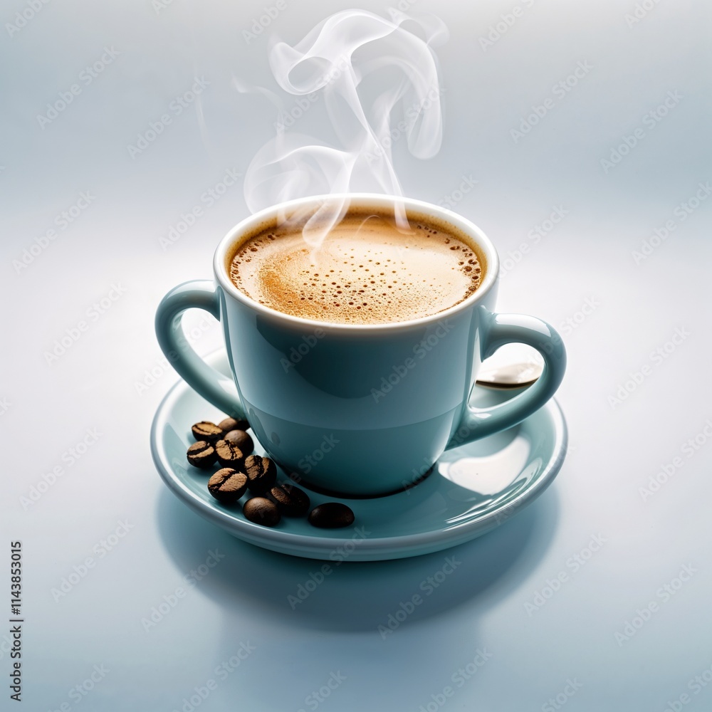 Obraz premium Hot Coffee Cup