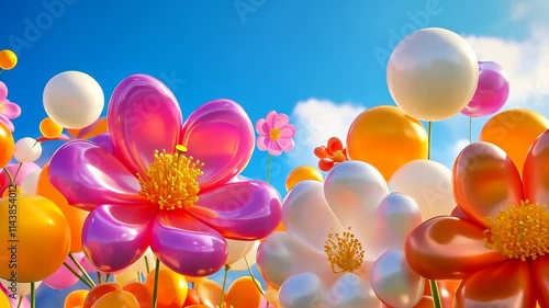 cartoon plants background