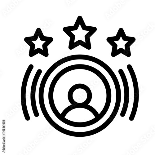 Icon Influence With Style Outline