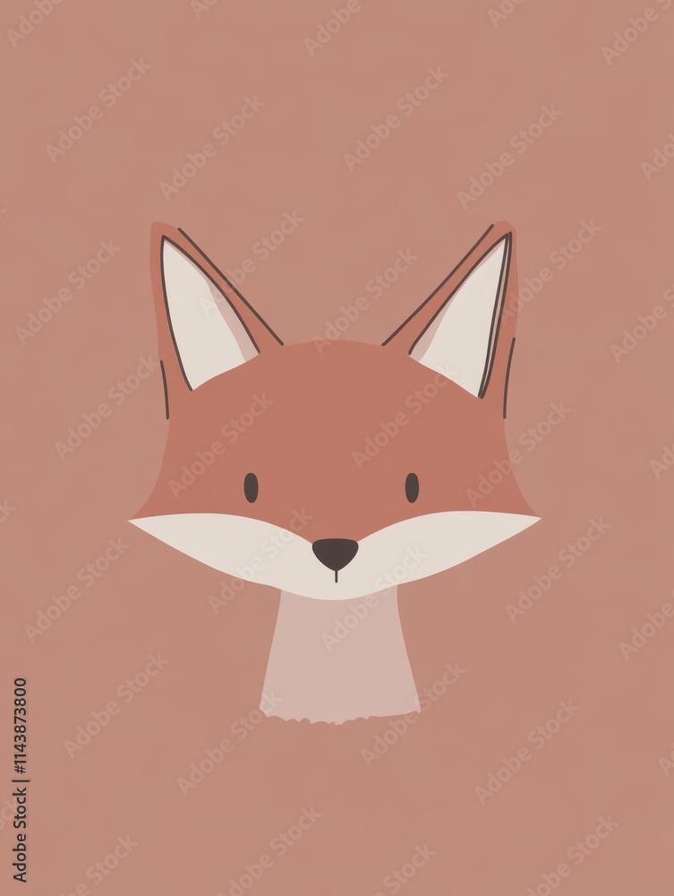 Obraz premium PANTONE 17-1230 Mocha Mousse Abstract Minimalist Art Decor Print Design Background Wallpaper