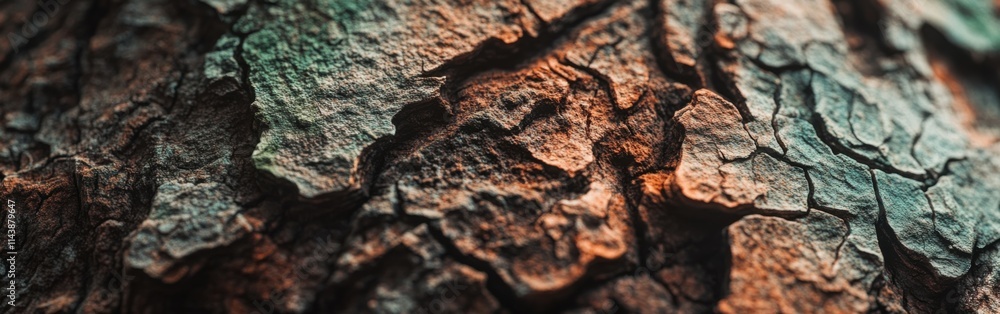 Intricate grooves of aged tree bark reveal natural textures and patterns found in forest environments Intricate grooves of aged tree bark reveal natural textures and patterns found in forest environments