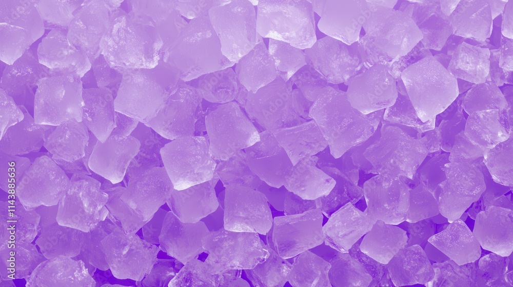 Stunning Purple Ice Cubes: A Close-Up of Frozen Delight Stunning Purple Ice Cubes: A Close-Up of Frozen Delight
