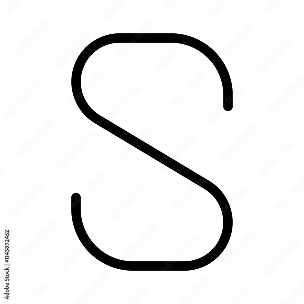 Letter S Icon Letter S Icon