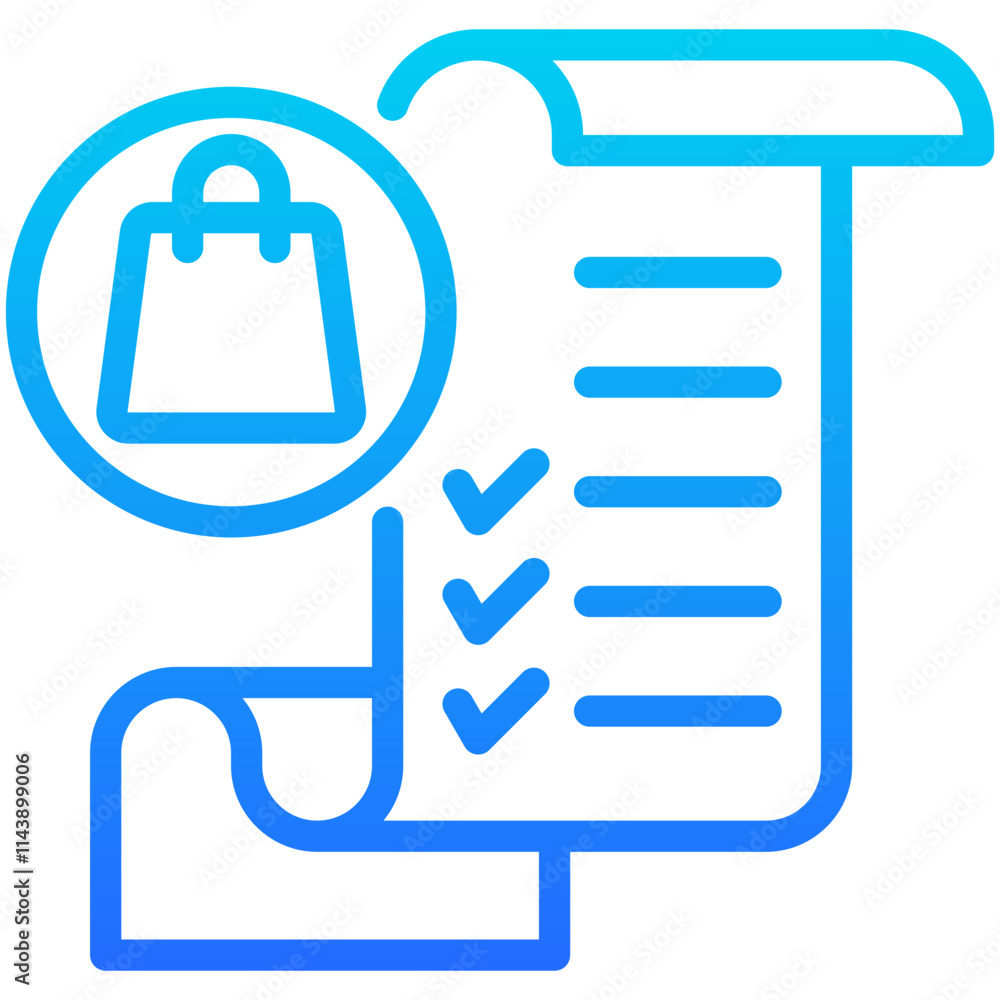 Shopping List Icon
