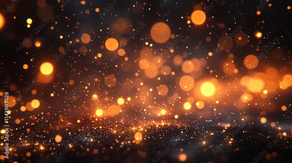 Golden Bokeh Background Design: A Luxurious and Elegant Visual Feast Golden Bokeh Background Design: A Luxurious and Elegant Visual Feast